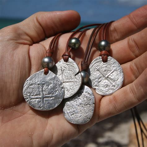 Replica Pirate Coin Necklace 